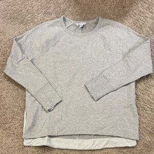 Athleta Gray Sweatshirt with thumb holes